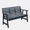 Highwood Usa 5ft Weatherly Garden Bench Outdoor Furniture for Patio, Backyard, Garden AD-BENW3-FBE - alternate 1